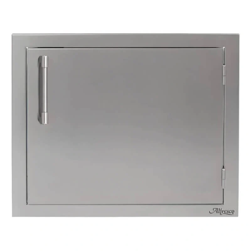 Alfresco 23-Inch Horizontal Single Access Door-Stainless Steel