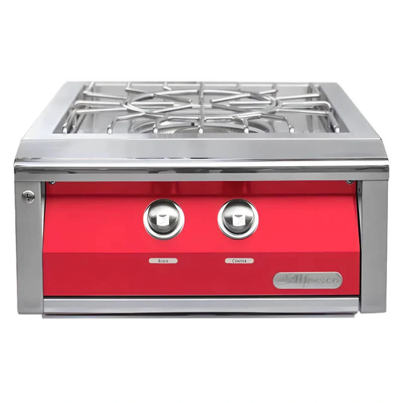 Alfresco 24-Inch Gas Versa Power Cooking System-Raspberry Red