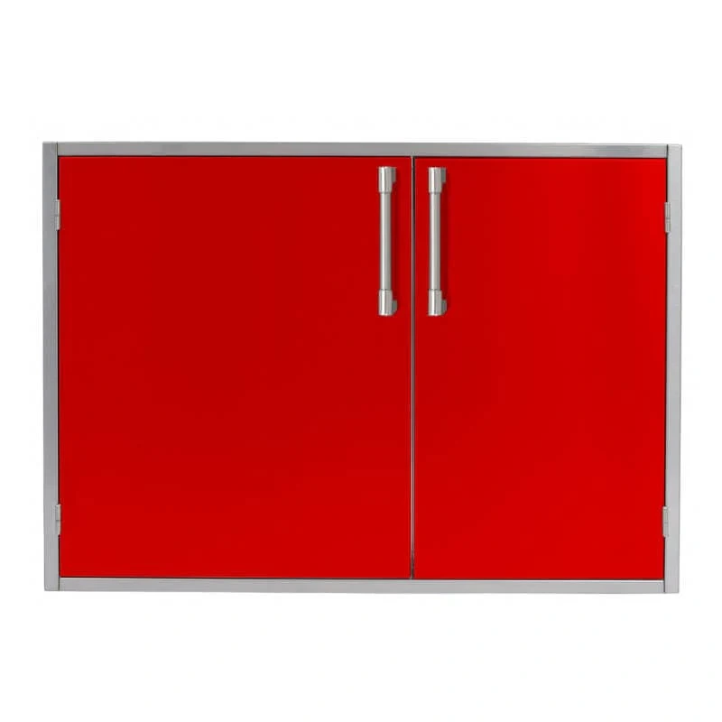 Alfresco 30 X 21-Inch Low Profile Sealed Dry Storage Pantry-Carmine Red