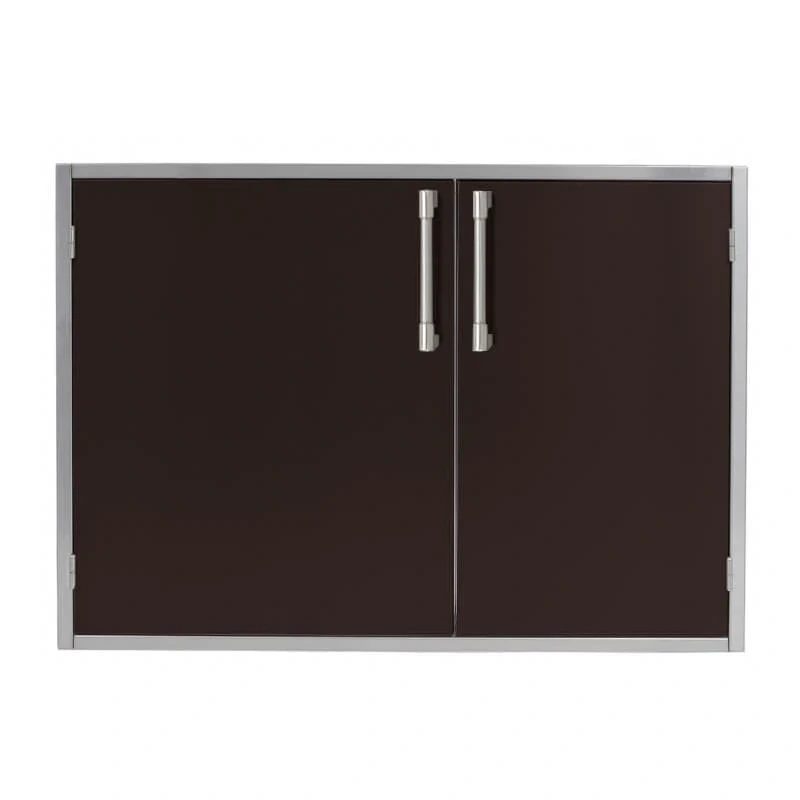 Alfresco 30 X 21-Inch Low Profile Sealed Dry Storage Pantry-Jet Black Matte