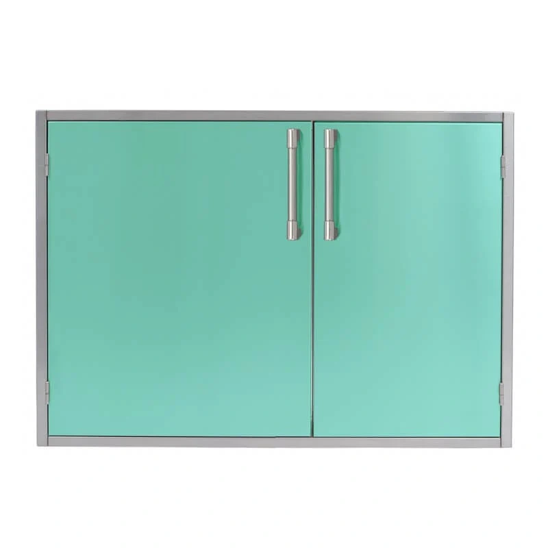 Alfresco 30 X 21-Inch Low Profile Sealed Dry Storage Pantry-Light Green