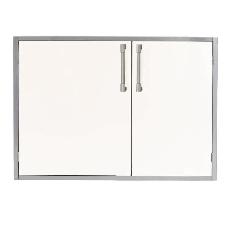 Alfresco 30 X 21-Inch Low Profile Sealed Dry Storage Pantry-Signal White Gloss