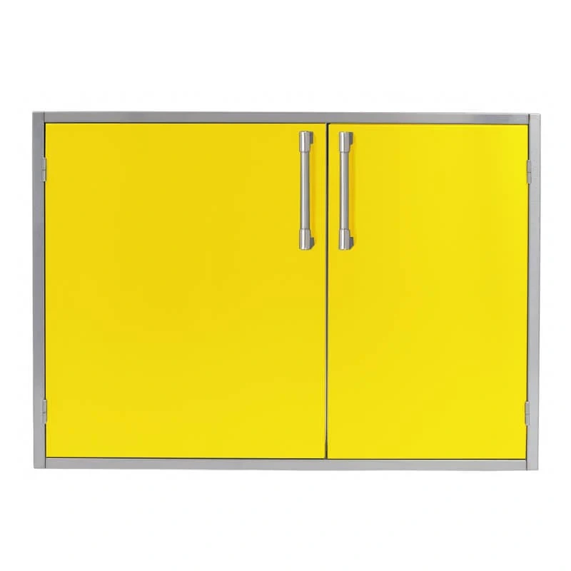 Alfresco 30 X 21-Inch Low Profile Sealed Dry Storage Pantry-Traffic Yellow