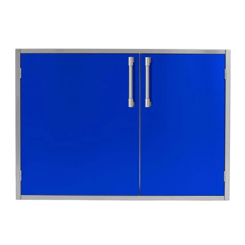 Alfresco 30 X 21-Inch Low Profile Sealed Dry Storage Pantry-Ultramarine Blue