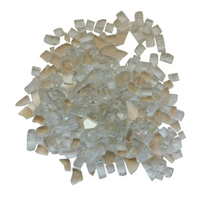 Amantii 1/4″ Clear Reflective Fire Glass – 5lbs AMSF-GLASS-01