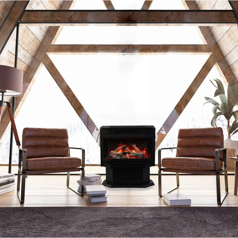 Amantii 26 inch Lumina Freestanding Electric Fireplace FS‐26‐922