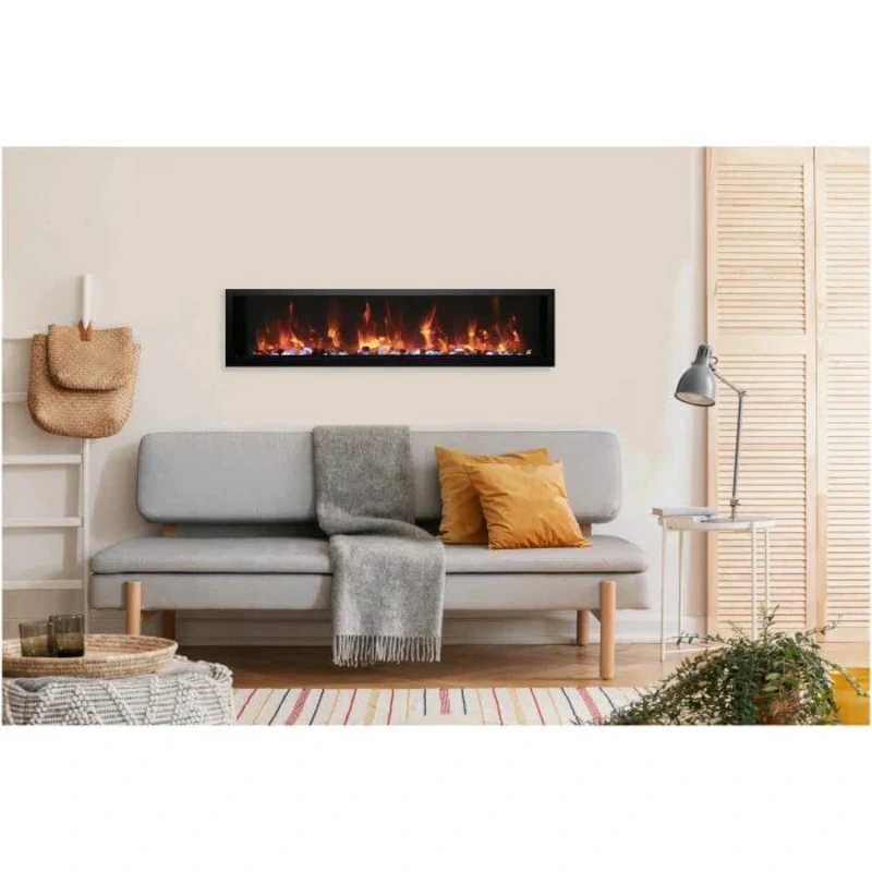 Amantii Symmetry Xtra Slim 42″ Smart Electric Fireplace SYM-SLIM-42