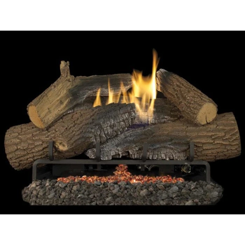 Astria 30 inch Rich Oak Vent-Free Gas Log Set RICHOAK30