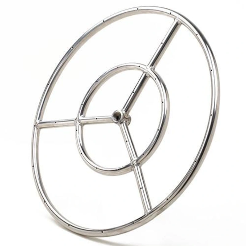 Athena 12-inch Stainless Steel Round Fire Ring Burner FRS12