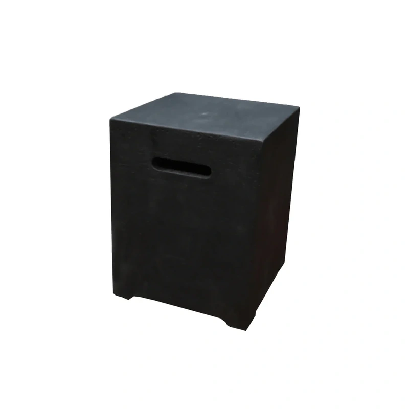 Elementi  Square Tank Cover 20 inch ONB016-Dark Gray