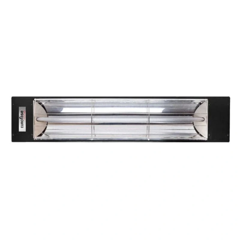 Eurofase EF25 Series 39-inch Black Stainless Steel Single Element 2500 Watt Electric Patio Heater