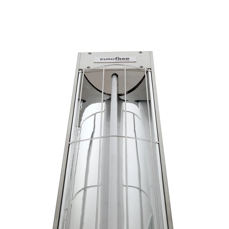 Eurofase EF25 Series 39-inch Stainless Steel Single Element 2500 Watt Electric Patio Heater