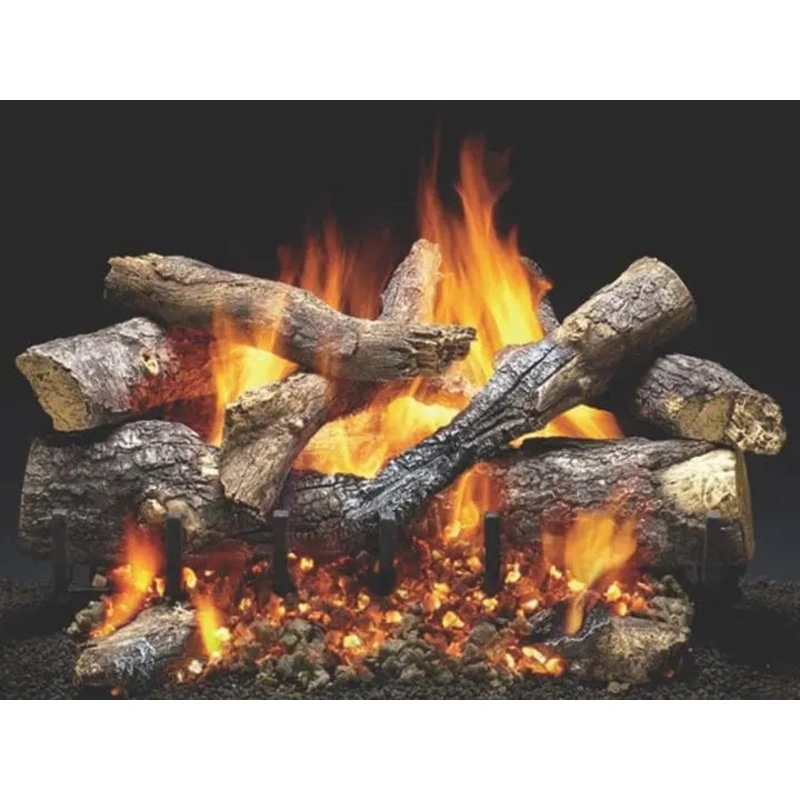 Majestic 3-Tier Fireside Grand Oak IPI Gas Hearth Kit