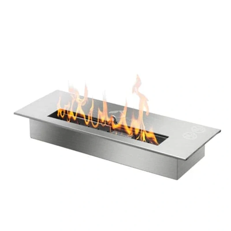 The Bio Flame 13-inch Built-In Ethanol Fireplace Burner