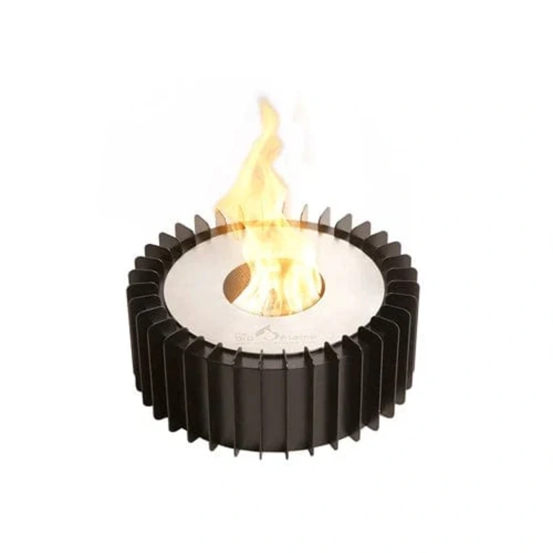 The Bio Flame 13-inch Ethanol Fireplace Round Grate Conversion Kit