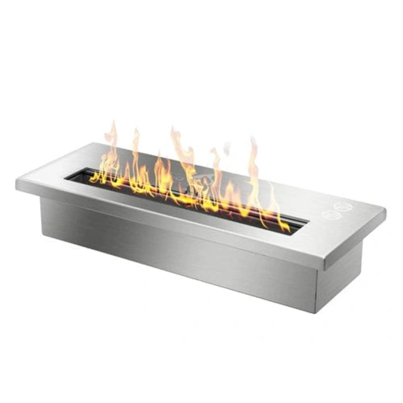 The Bio Flame 16-inch Built-In Ethanol Fireplace Burner