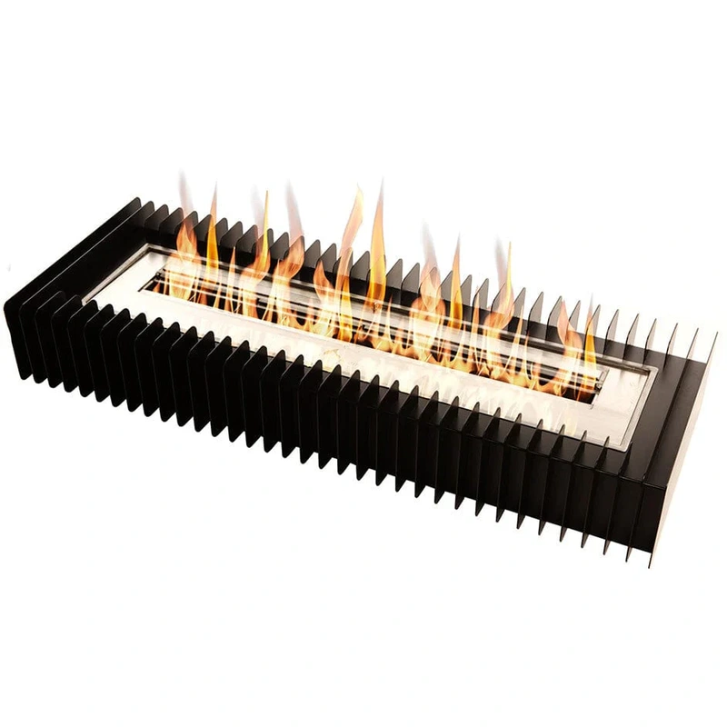 The Bio Flame 38-inch Ethanol Fireplace Grate Conversion Kit